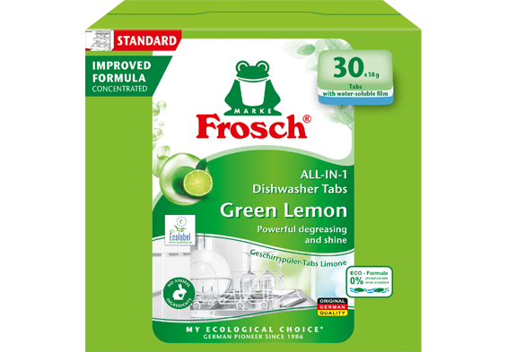 ALL-IN-1 Geschirrspüler-Tabs Limone