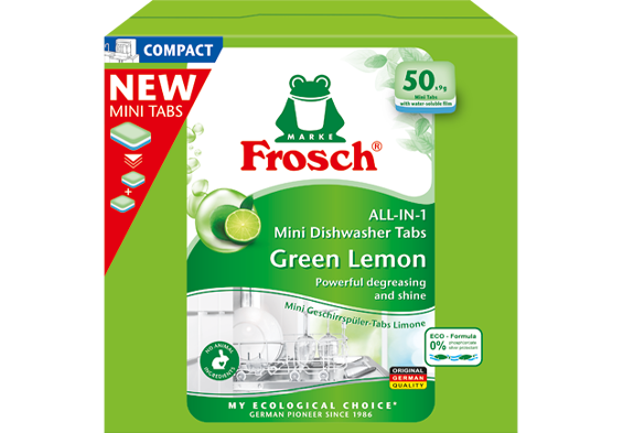 ALL-IN-1 Mini Geschirrspüler-Tabs Limone